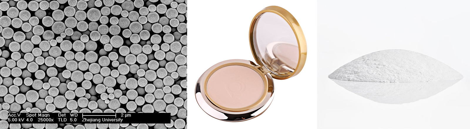 球状シリコーン樹脂HOCON®HC1811のメイクアップへの応用に関する簡単な説明